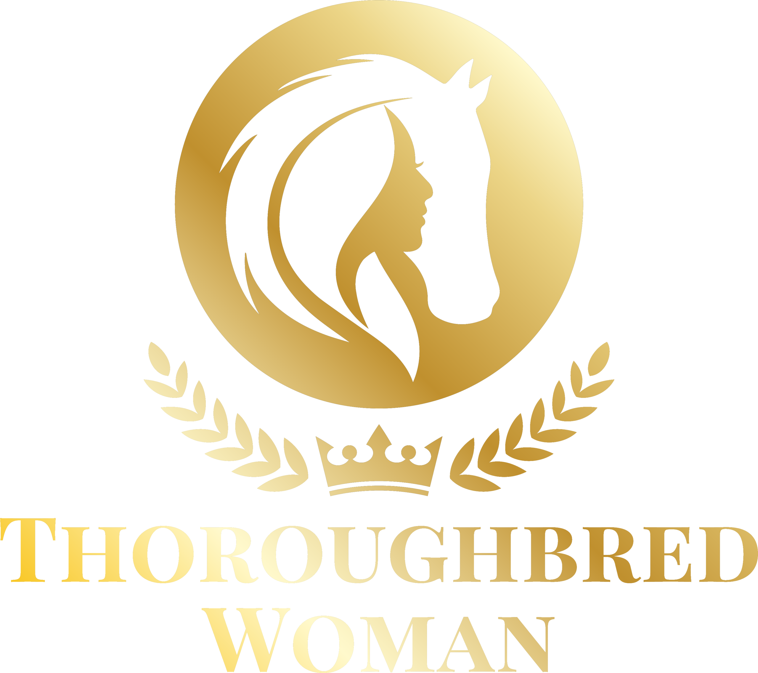 Thoroughbred Woman Logo
