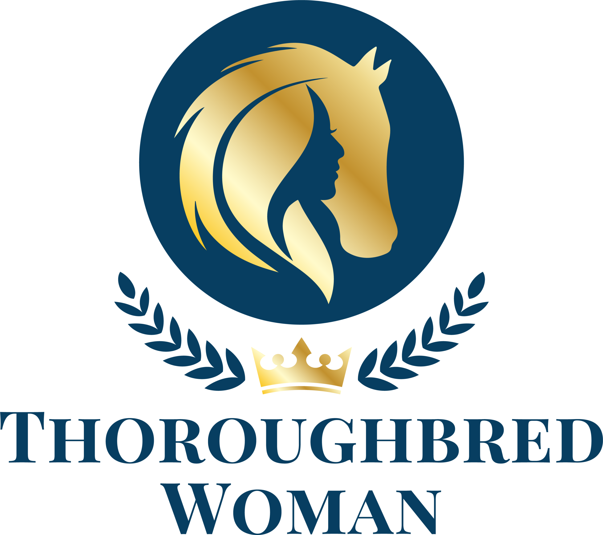Thoroughbred Woman Logo